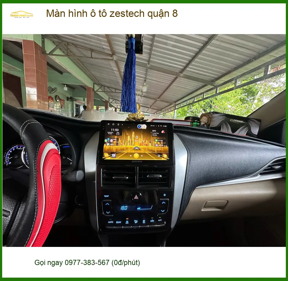 Trung Tâm Gắn Màn Hình Android Ô Tô Zestech Quận 8 - Nâng Cấp Chính Hãng ảnh thực tế 2