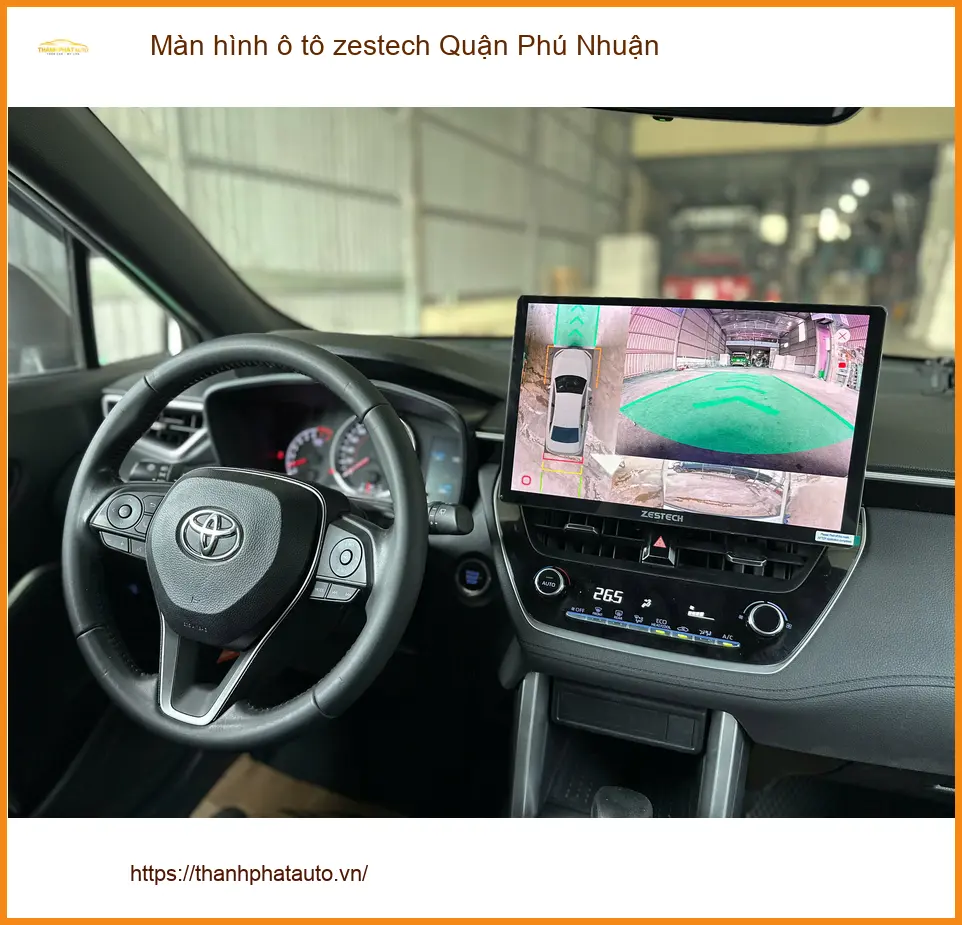 Địa Chỉ Gắn Màn Hình Android Ô Tô hình ô tô zestech Quận Phú Nhuận - Giá Tốt TPHCM