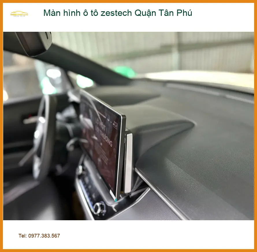 Nơi Lắp Màn Hình Android Ô Tô hình ô tô zestech Quận Tân Phú - Giá Tốt TPHCM ảnh thực tế 3