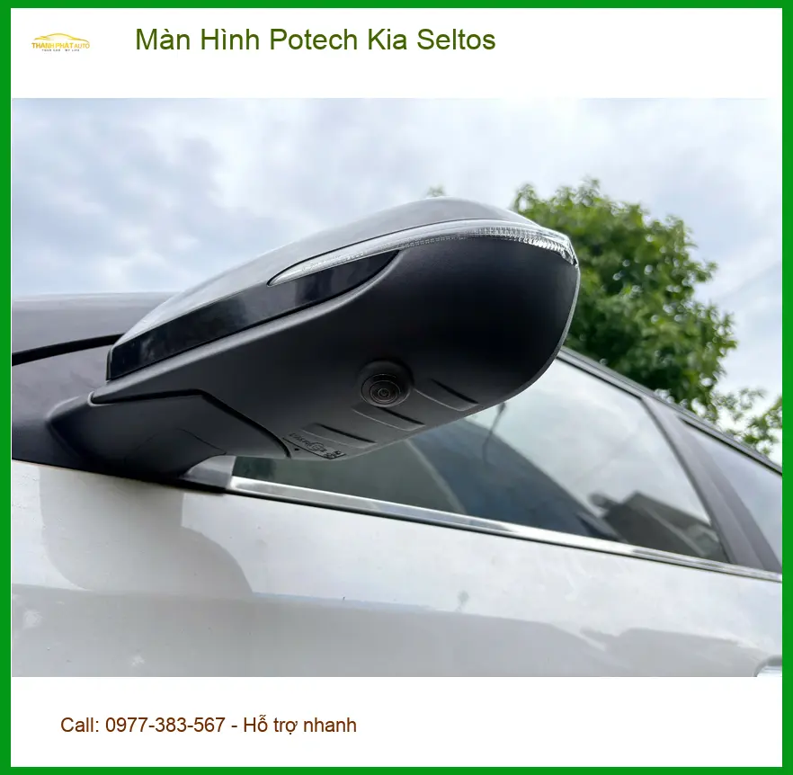 Anh Minh nâng cấp Màn Hình Potech Kia Seltos Quận 12 vì màn zin thiếu tính năng