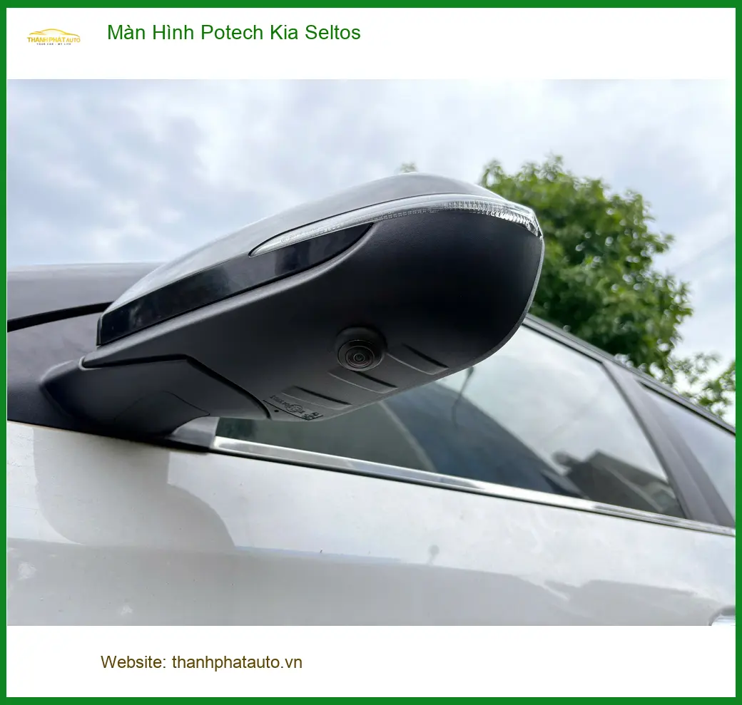 Anh Khải lắp Màn Hình Potech Kia Seltos ở Cần Giờ vì màn zin thiếu tính năng ảnh thực tế 3