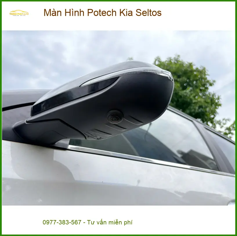 Bác Tùng lắp Màn Hình Potech cho Kia Seltos tại Củ Chi để tiện dẫn đường và giải trí trên xe ảnh thực tế 2