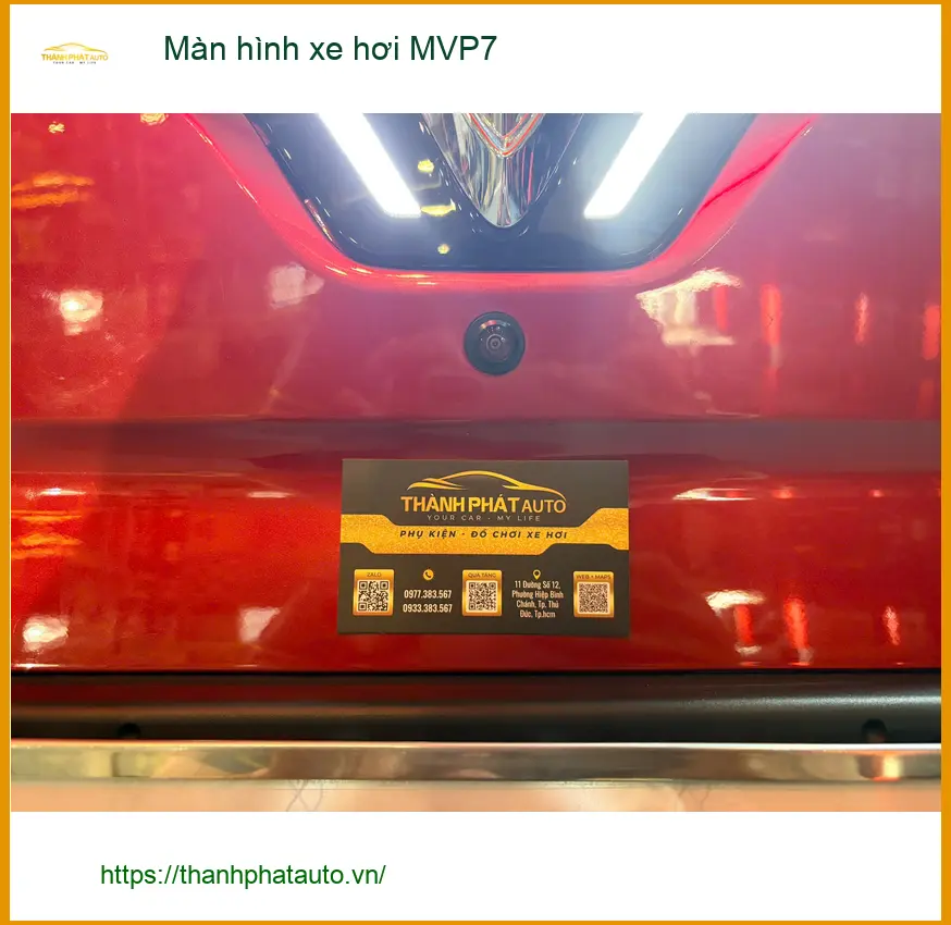 Anh Kiên lắp màn hình xe hơi MVP7 cho Hyundai Accent tại Quận 12 giá tốt