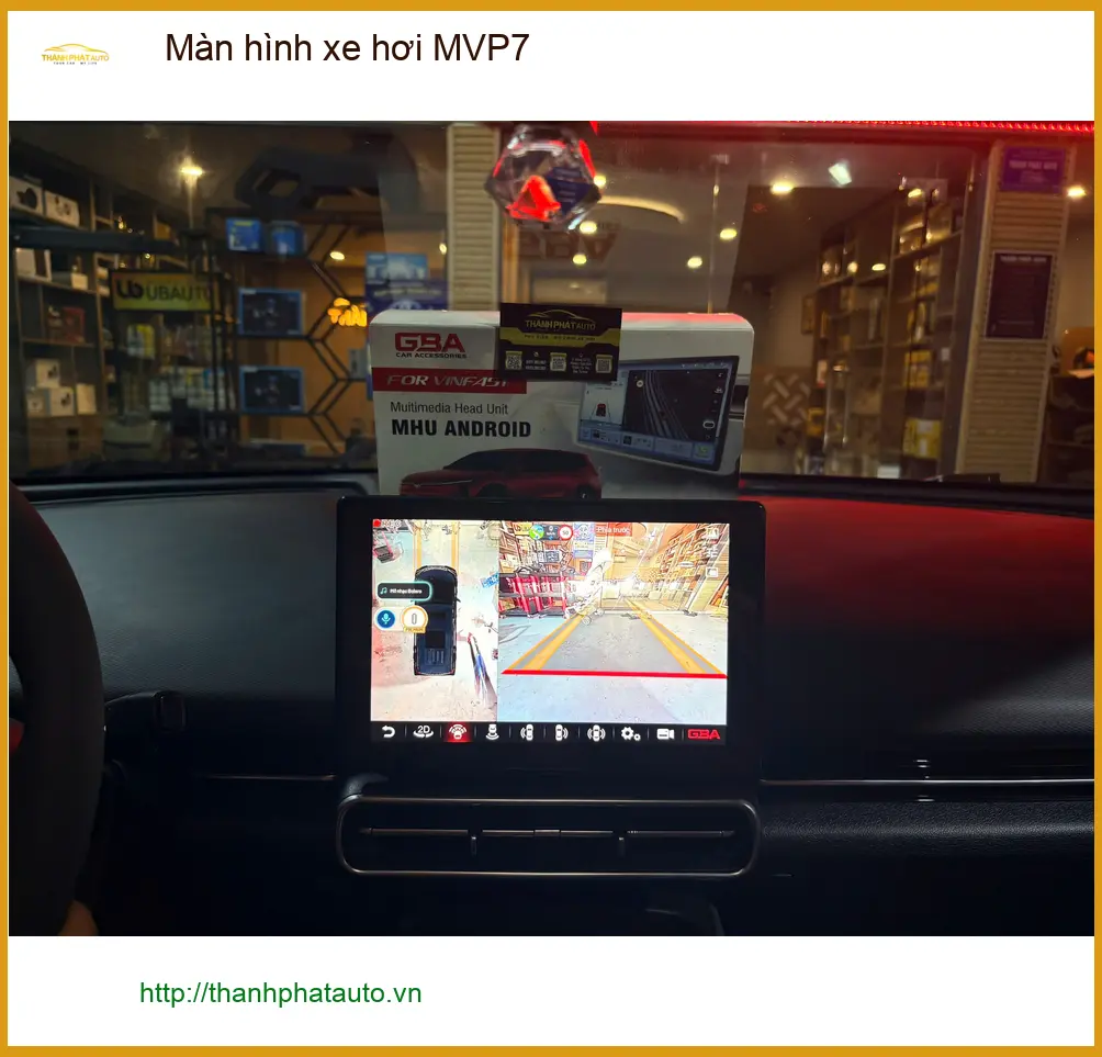 Anh Kiên lắp màn hình xe hơi MVP7 cho Hyundai Accent tại Quận 12 giá tốt ảnh thực tế 3