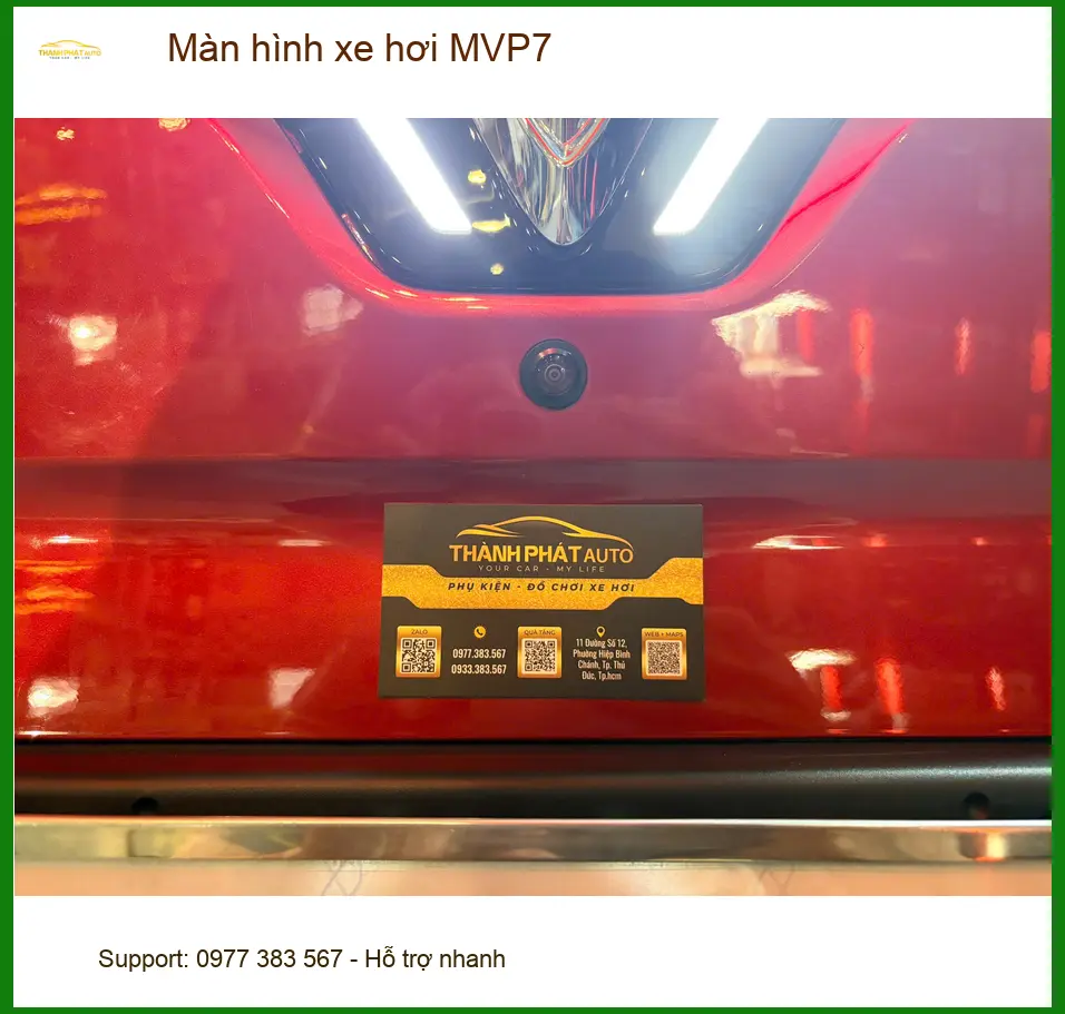 Anh Quang nâng cấp màn hình xe hơi MVP7 cho Hyundai Accent tại Quận 8