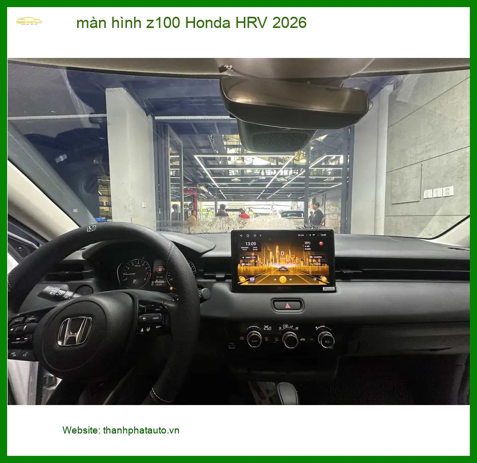 Anh Kiên lắp màn hình Z100 Honda HRV 2026 tại Quận 9 chính hãng