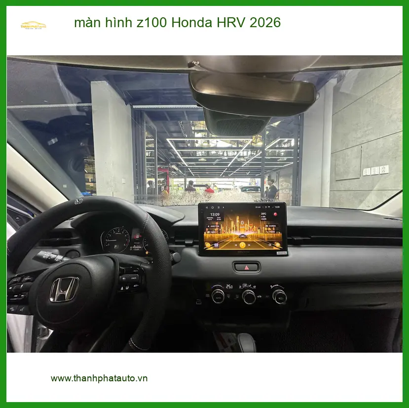 Anh Quang lắp màn hình Z100 Honda HRV 2026 tại Quận Tân Bình nâng tầm giải trí