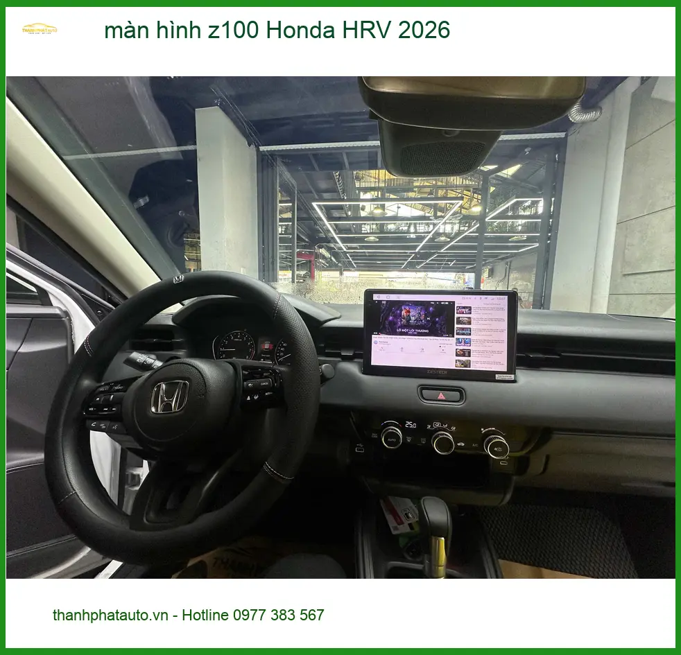 Anh Kiên lắp màn hình Z100 Honda HRV 2026 tại Quận 9 chính hãng ảnh thực tế 5