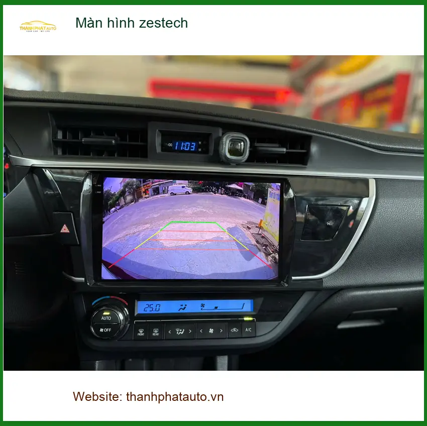 Chú Sơn lắp màn hình Zestech cho Hyundai Accent tại Quận 5 để có trải nghiệm lái tốt hơn ảnh thực tế 2