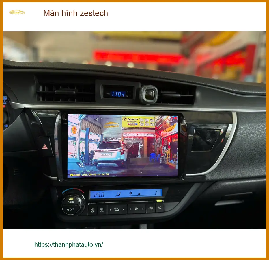 Anh Khang lắp màn hình Zestech cho Hyundai Creta tại Quận Bình Thạnh ảnh thực tế 4