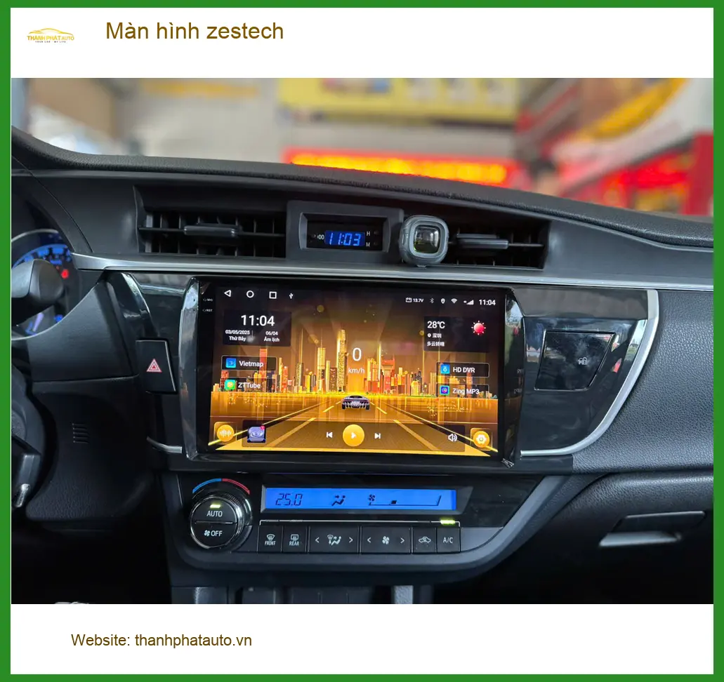 Chị Thảo lắp màn hình Zestech cho Mazda CX5 tại Quận 9 để nâng cấp tính năng giải trí và an toàn ảnh thực tế 3