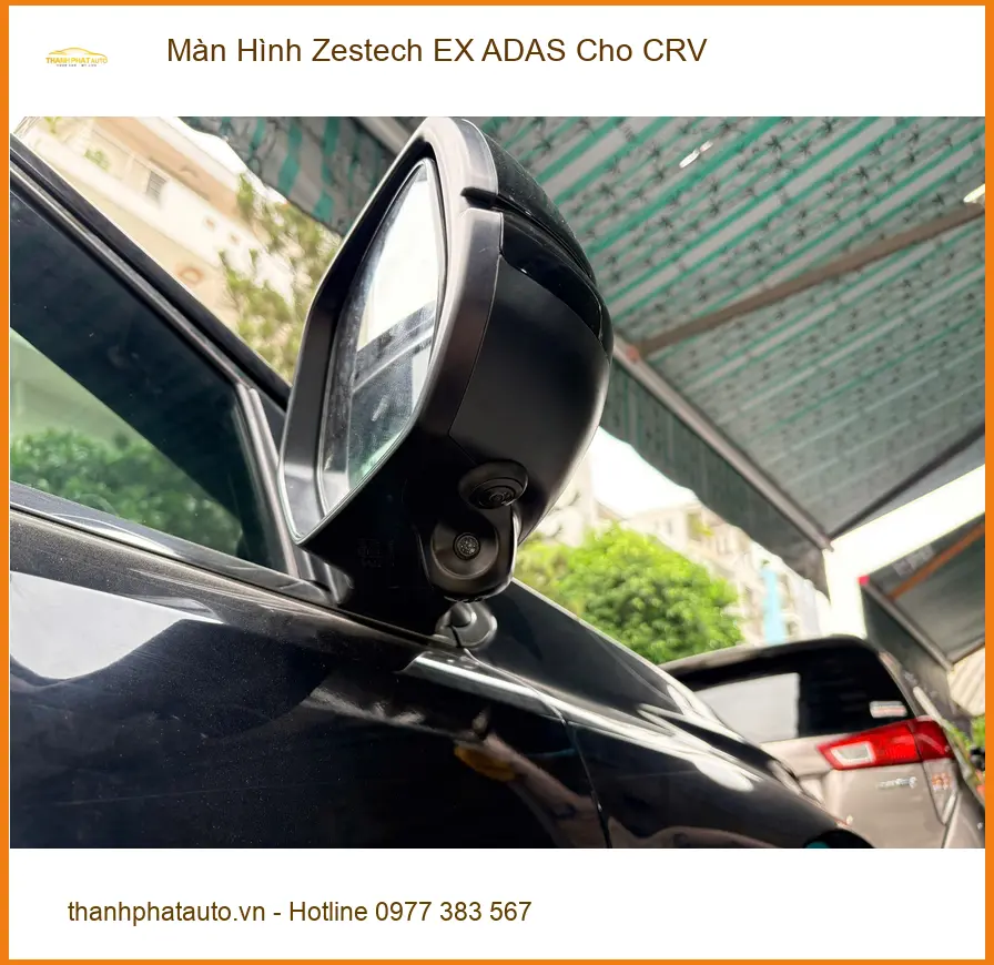 Anh Long lắp Màn Hình Zestech EX ADAS CRV tại Quận Thủ Đức an toàn giao thông