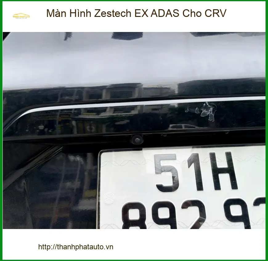 Anh Long lắp Màn Hình Zestech EX ADAS CRV tại Quận Thủ Đức an toàn giao thông ảnh thực tế 4