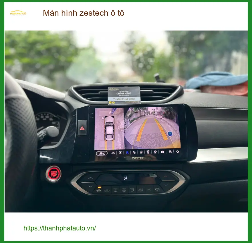 Cô Hà lắp Màn hình Zestech ô tô cho Suzuki Ertiga tại Hóc Môn để giải trí tốt hơn ảnh thực tế 4
