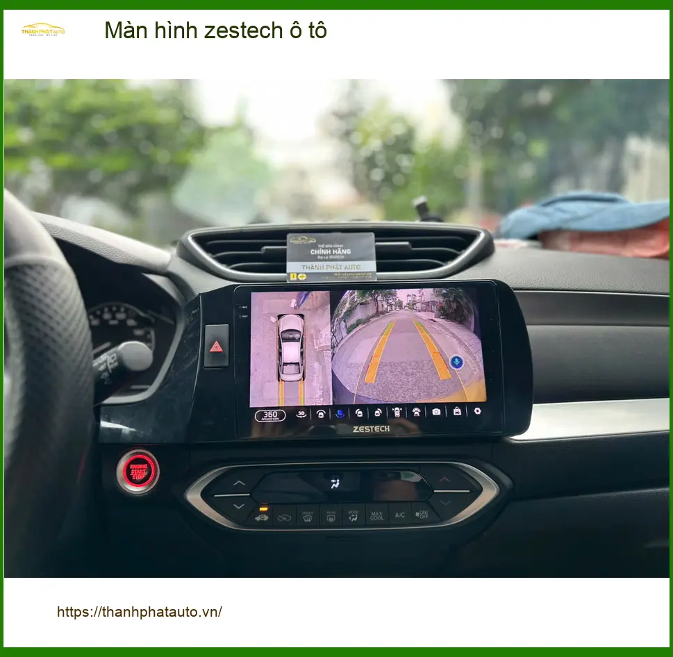 Anh Kiên nâng cấp màn hình Zestech ô tô cho Hyundai Accent tại Quận Tân Phú để lái xe thông minh hơn ảnh thực tế 2