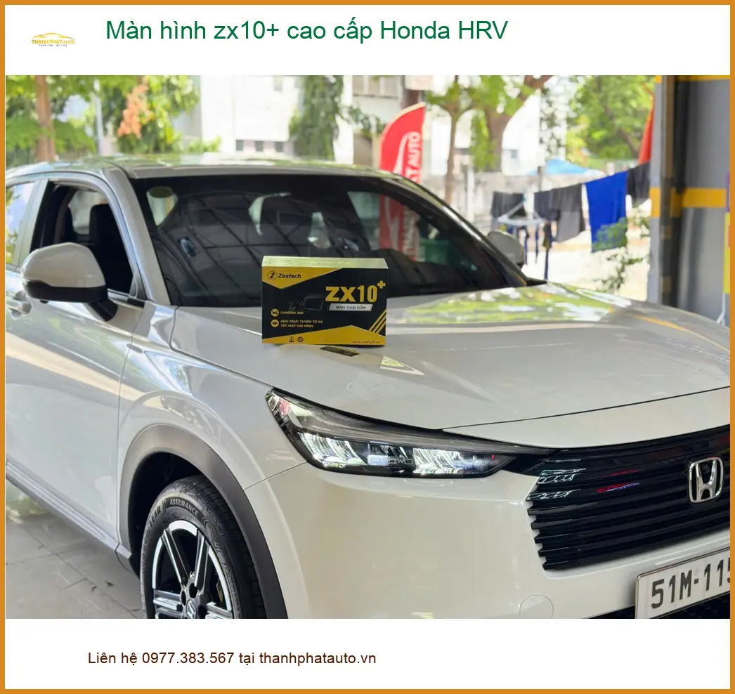 Chú Hùng lắp màn hình zx10+ cao cấp Honda HRV ở Củ Chi uy tín