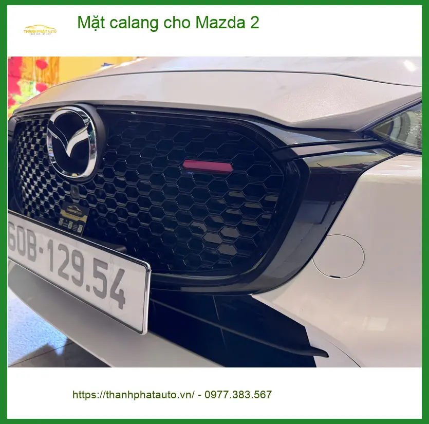 Anh Khải độ mặt calang cho Mazda 2 tại Hóc Môn để nâng tầm diện mạo xe ảnh thực tế 2