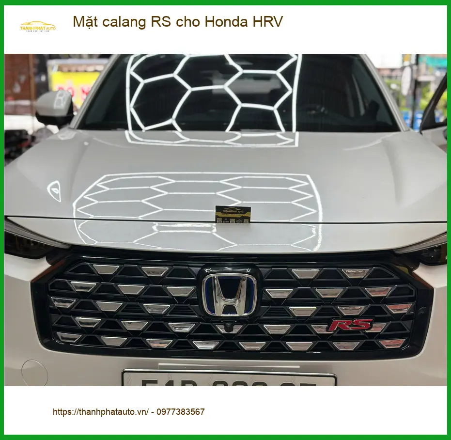 Anh Việt độ Mặt calang RS cho Honda HRV tại Quận 12 để xe thể thao hơn ảnh thực tế 3