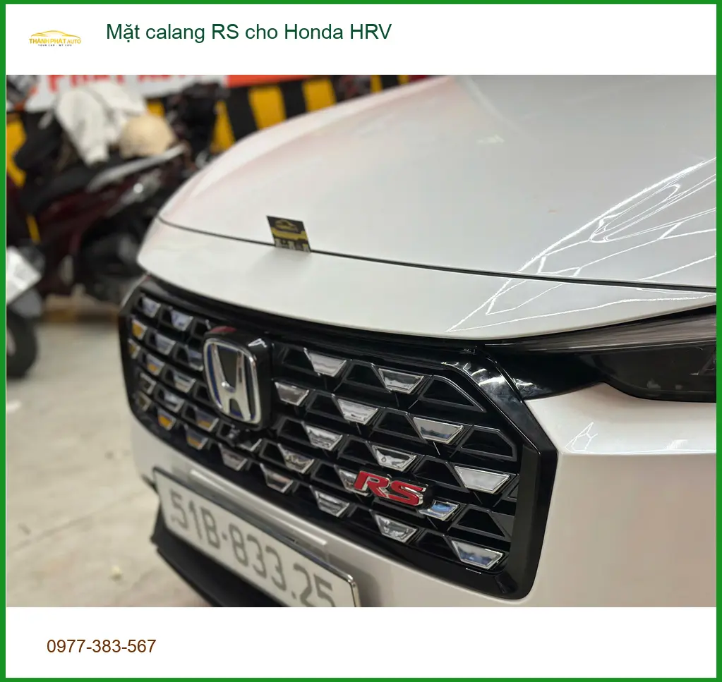 Anh Việt độ Mặt calang RS cho Honda HRV tại Quận 12 để xe thể thao hơn ảnh thực tế 4