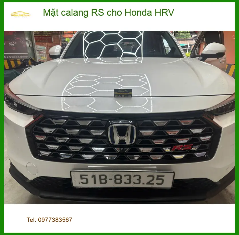Anh Kiên độ Mặt calang RS cho Honda HRV tại Quận 1 để tăng vẻ cá tính ảnh thực tế 3