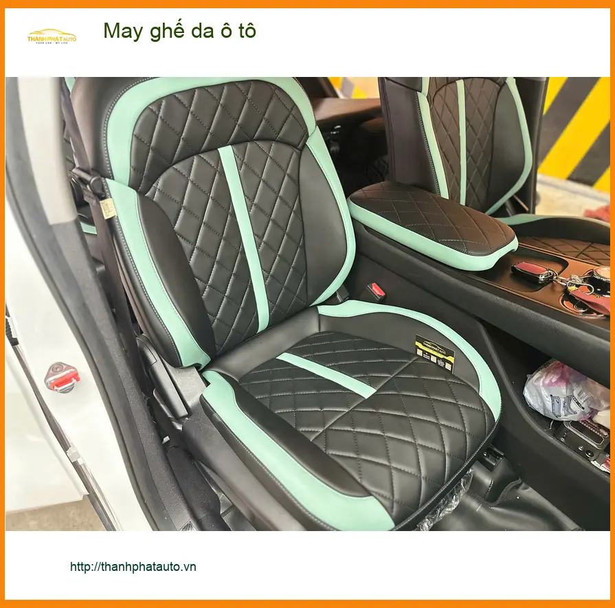 Anh Trường may ghế da ô tô Honda CRV tại Nhà Bè: Nâng tầm đẳng cấp ảnh thực tế 2