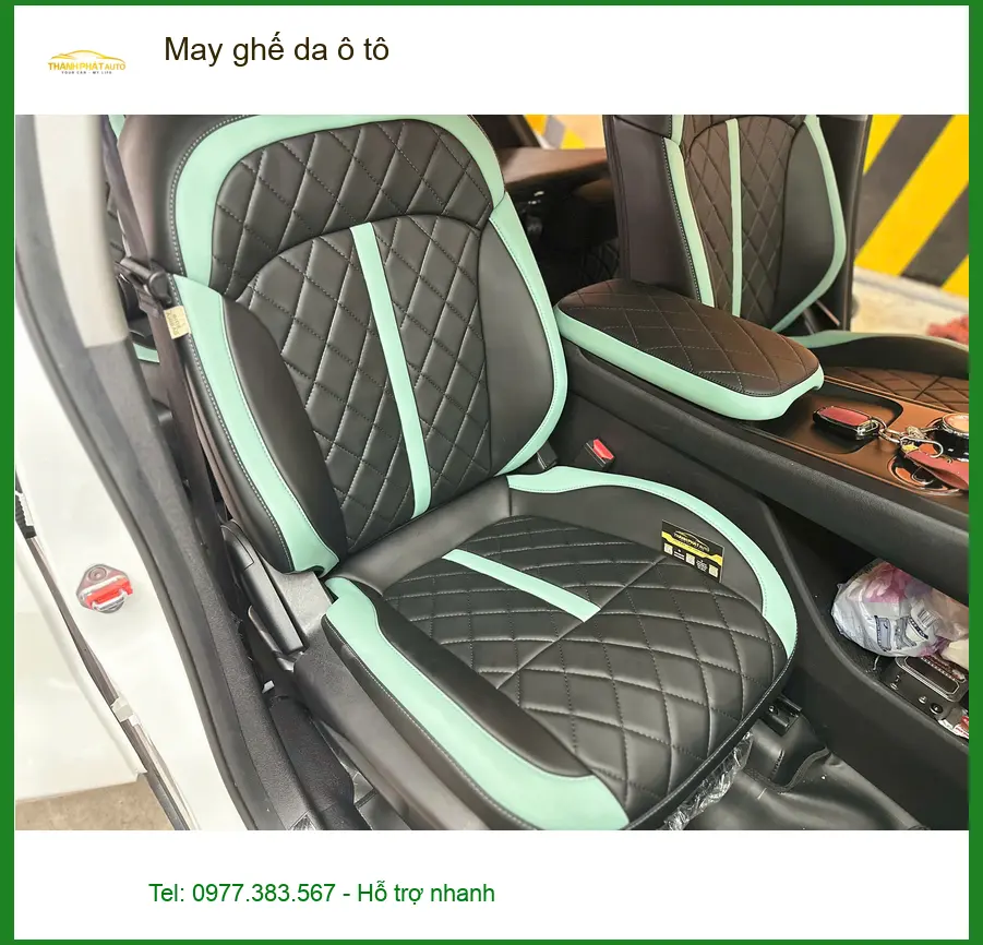 Anh Đức Hạnh bọc ghế da ô tô Ford Everest tại Hóc Môn thay đổi diện mạo xe