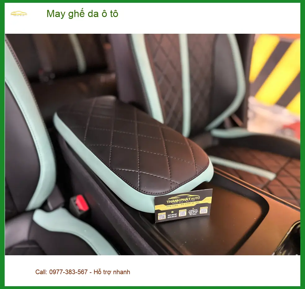 Anh Bách may ghế da ô tô Kia Carnival tại Quận 9 nâng tầm không gian xe ảnh thực tế 2