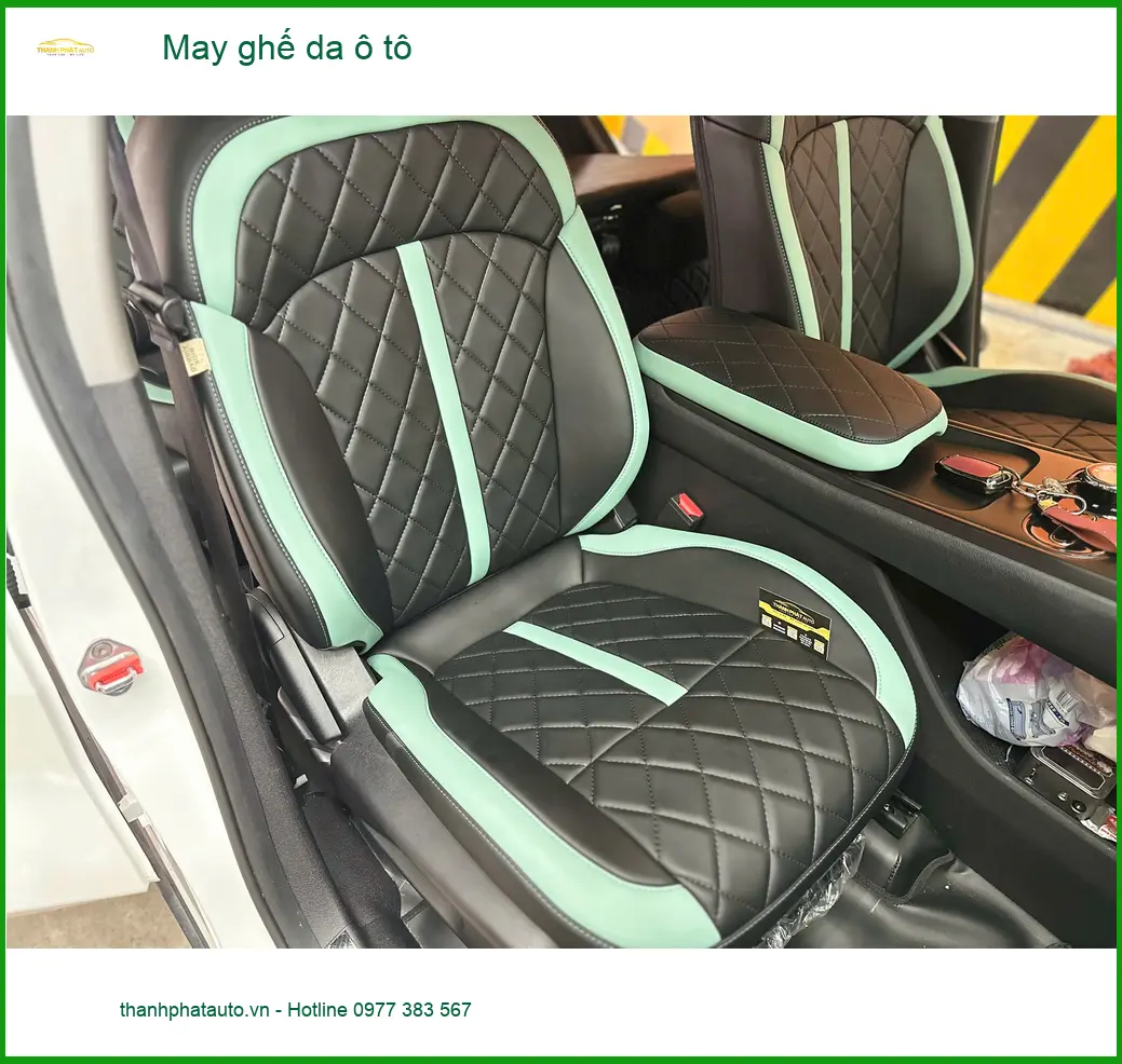Anh Bách may ghế da ô tô Kia Carnival tại Quận 9 nâng tầm không gian xe ảnh thực tế 5