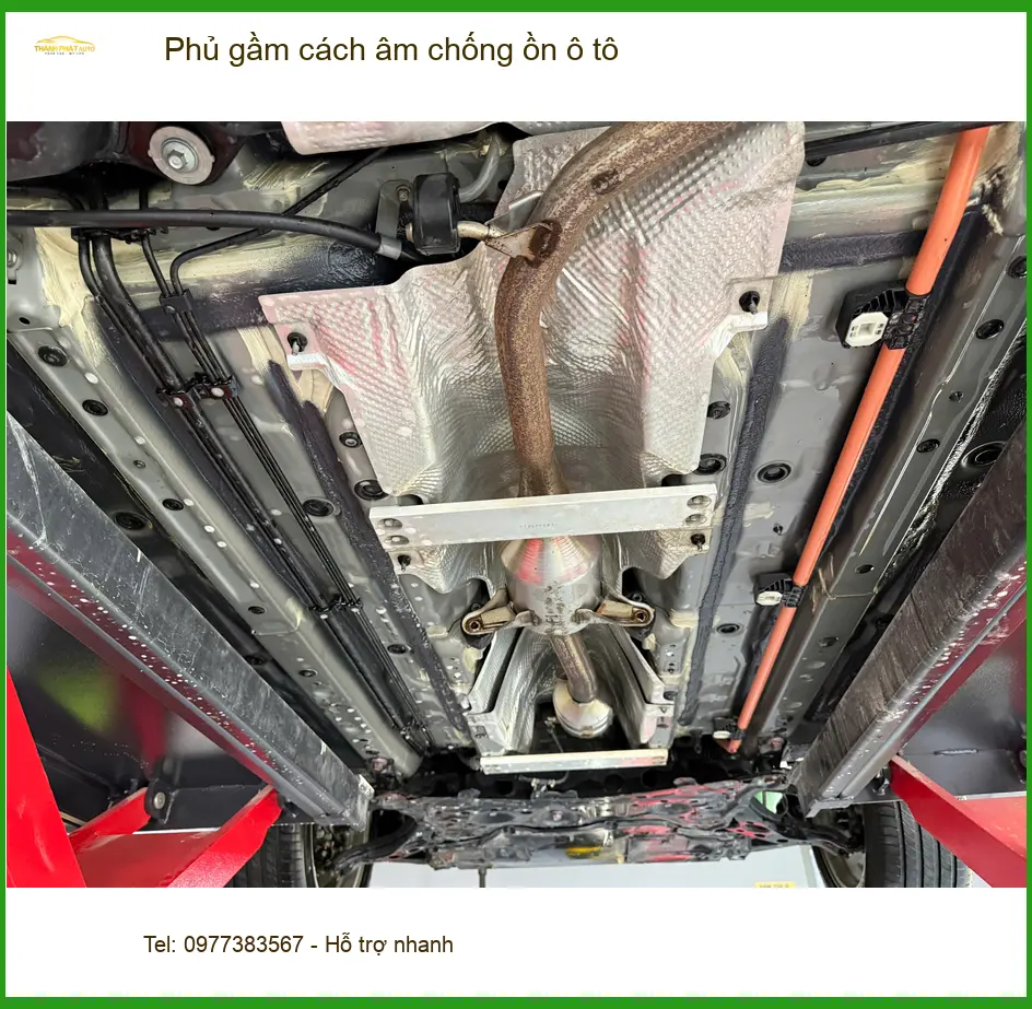 Anh Kiên Phủ Gầm Cách Âm Chống Ồn Cho Honda City Tại Quận Tân Bình. ảnh thực tế 4