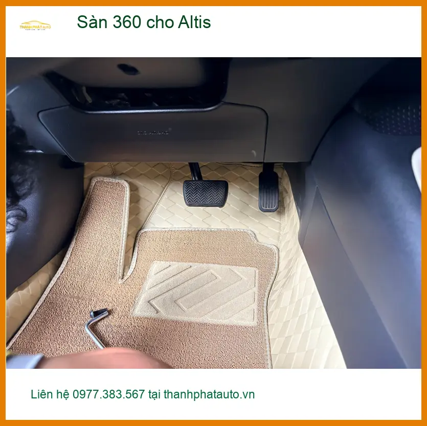 Anh Quang lắp Sàn 360 cho Altis ở Hóc Môn để nội thất luôn sạch đẹp