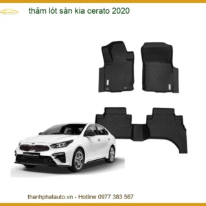 Thảm Lót Sàn Kia Cerato 2020 - Địa Chỉ Lắp Đặt Uy Tín TPHCM