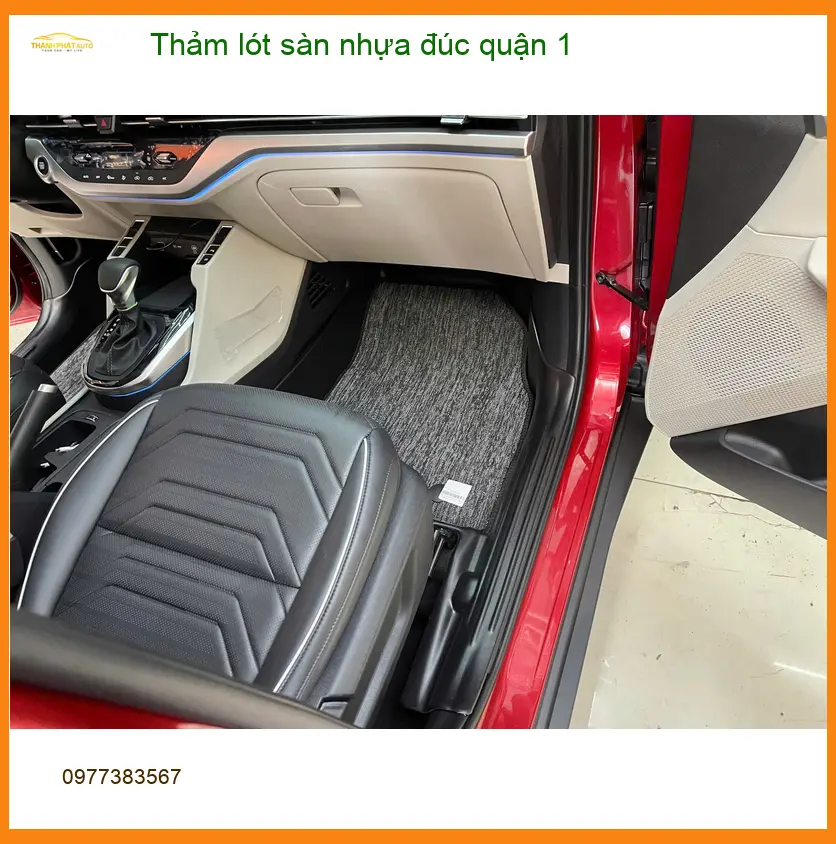 Nơi Lắp Thảm Lót Sàn Ô Tô lót sàn nhựa đúc quận 1 - Giá Tốt TPHCM