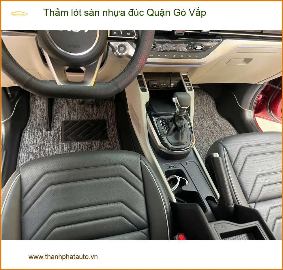 Nơi Lắp Thảm Lót Sàn Ô Tô lót sàn nhựa đúc Quận Gò Vấp - Giá Tốt TPHCM ảnh thực tế 3