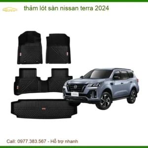 Thảm Lót Sàn Nissan Terra 2024 - Trung Tâm Lắp Đặt Uy Tín Chính Hãng TPHCM