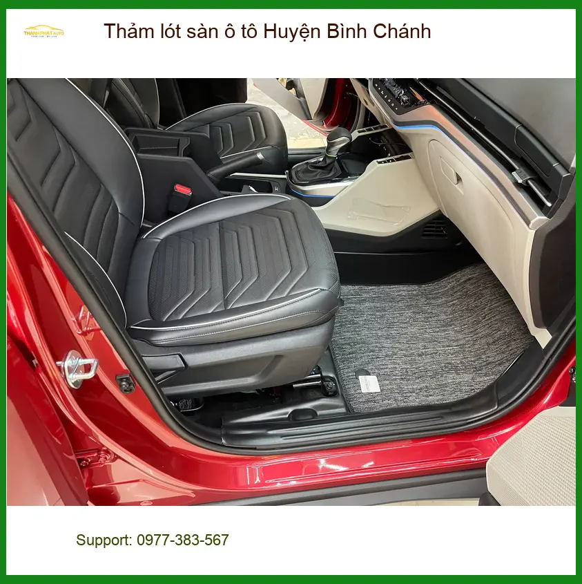 Địa Chỉ Lắp Thảm Lót Sàn Ô Tô tại Huyện Bình Chánh - Giá Tốt TPHCM