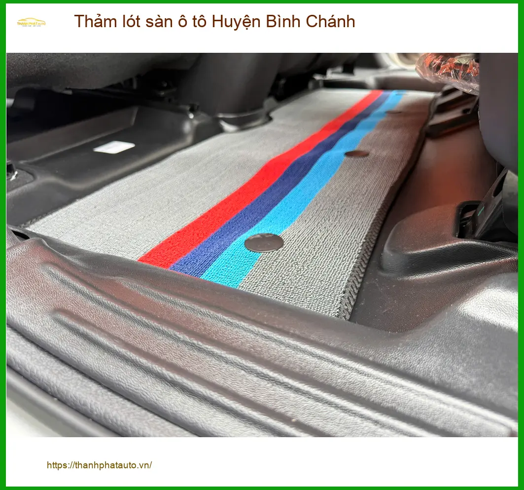 Địa Chỉ Lắp Thảm Lót Sàn Ô Tô tại Huyện Bình Chánh - Giá Tốt TPHCM ảnh thực tế 3