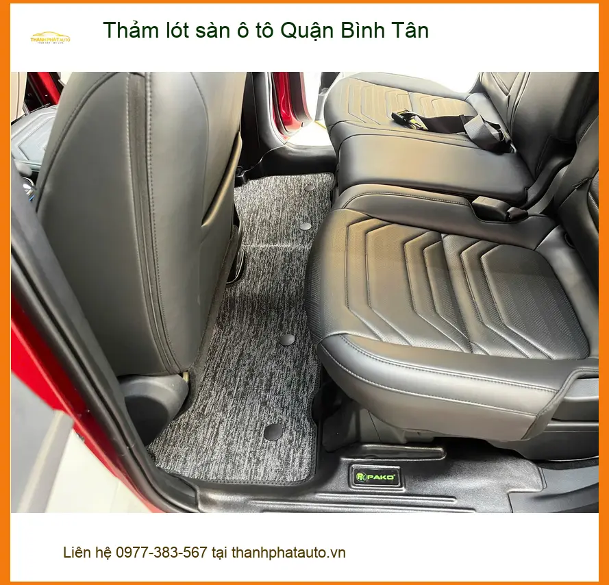 Trung Tâm May Thảm Lót Sàn Ô Tô Quận Bình Tân - Thi Công Chuyên Nghiệp ảnh thực tế 2
