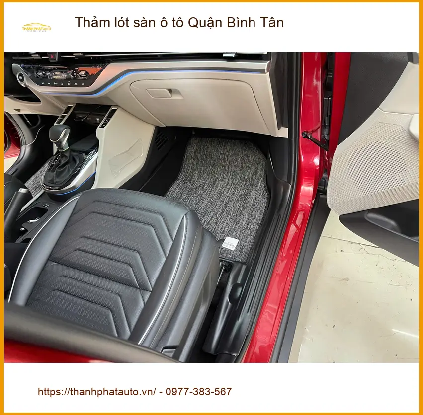 Trung Tâm May Thảm Lót Sàn Ô Tô Quận Bình Tân - Thi Công Chuyên Nghiệp ảnh thực tế 3