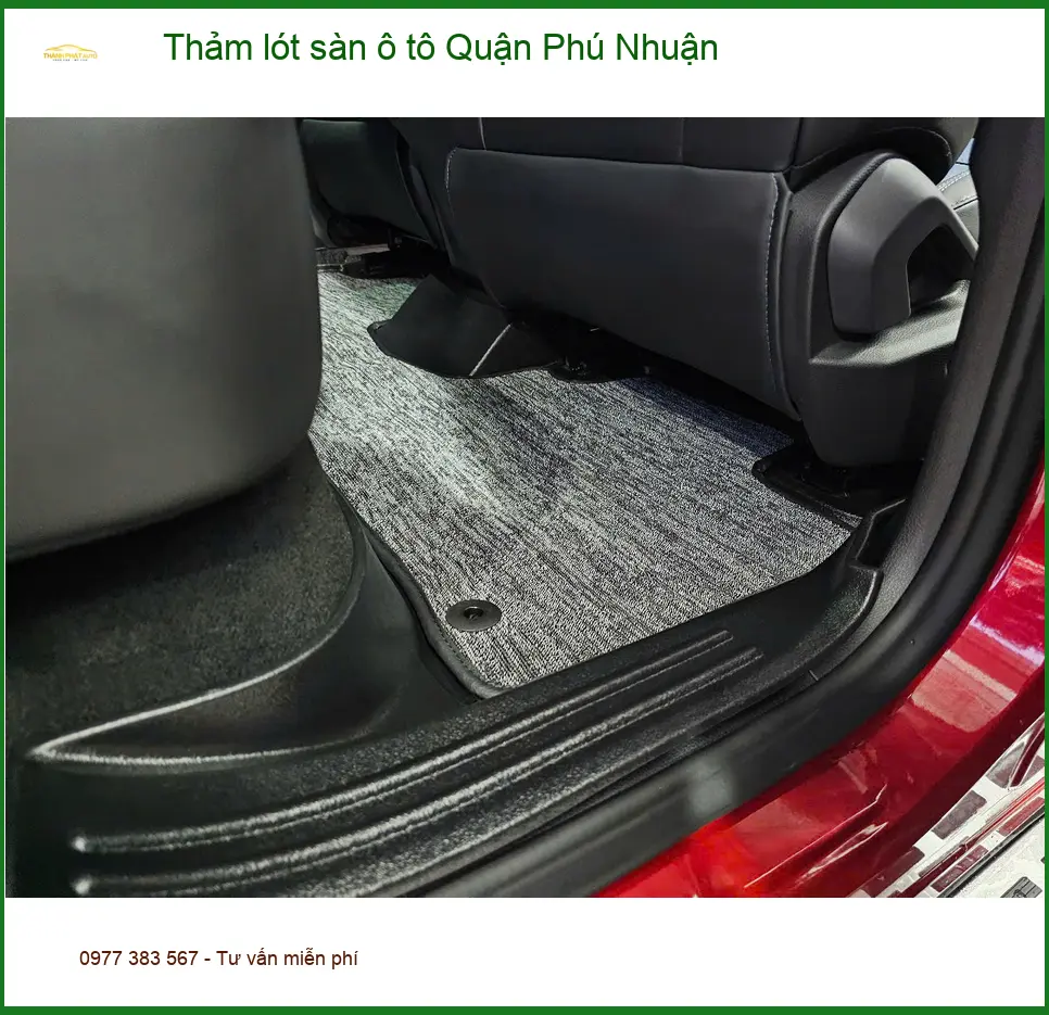 Địa Chỉ Lắp Đặt Thảm Lót Sàn Ô Tô Tại Quận Phú Nhuận - Thi Công Chuyên Nghiệp ảnh thực tế 2