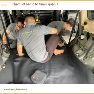 Địa Chỉ Lắp Thảm Lót Sàn Ô Tô Simili quận 7 - Lắp Đặt Uy Tín TPHCM