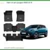 Thảm Lót Sàn 5D 6D Peugeot 5008 2018 - Địa Chỉ Lắp Đặt Uy Tín TPHCM