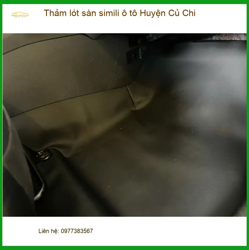 Nơi May Thảm Lót Sàn Ô Tô lót sàn simili ô tô Huyện Củ Chi - Giá Tốt TPHCM ảnh thực tế 3