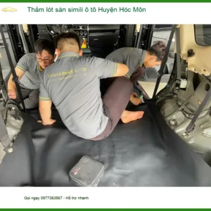 Nơi May Thảm Lót Sàn Ô Tô lót sàn simili ô tô Huyện Hóc Môn - Giá Tốt TPHCM - Ảnh 2