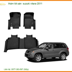 Thảm Lót Sàn Suzuki Vitara 2011 - Trung Tâm Lắp Đặt Uy Tín TPHCM
