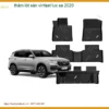 Thảm Lót Sàn Ô Tô Vinfast Lux SA 2020 - Địa Chỉ Lắp Đặt Uy Tín TPHCM