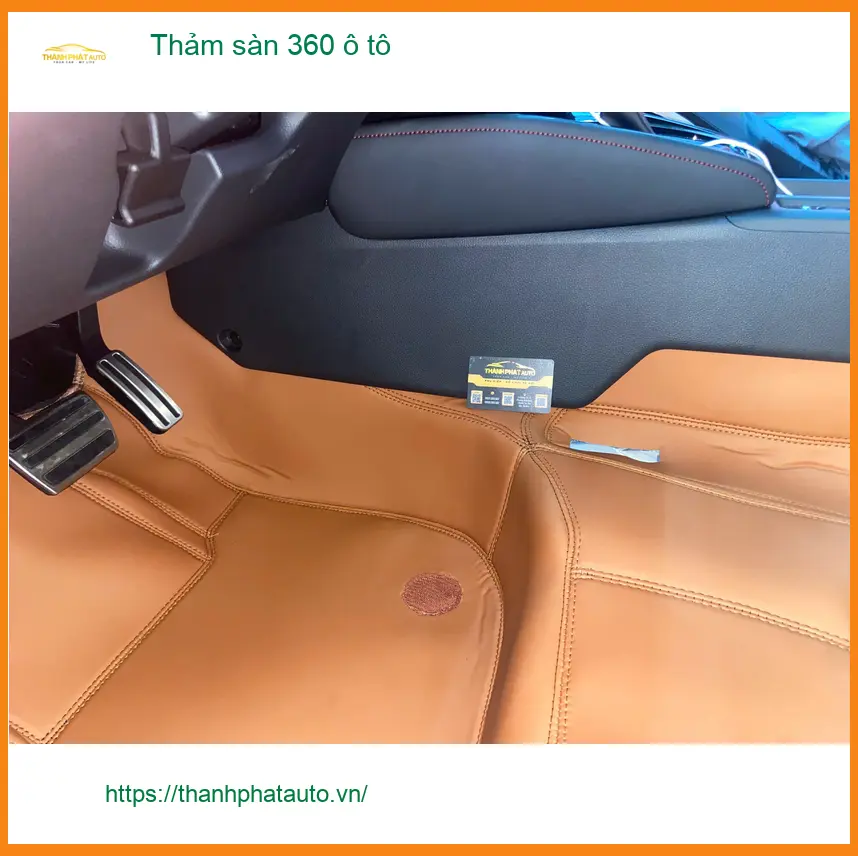 Anh Tú lắp Thảm sàn 360 ô tô cho Hyundai Santa Fe tại Quận 9 ảnh thực tế 2