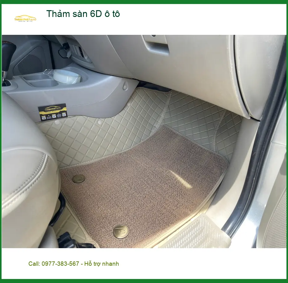 Anh Tấn lắp thảm sàn 6D ô tô cho Kia K3 tại Quận 4 muốn nâng tầm nội thất ảnh thực tế 4