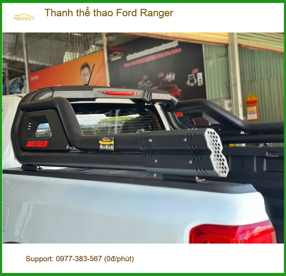 Địa chỉ lắp Thanh thể thao Ford Ranger uy tín tại Cần Giờ cho Chú Phước ảnh thực tế 2