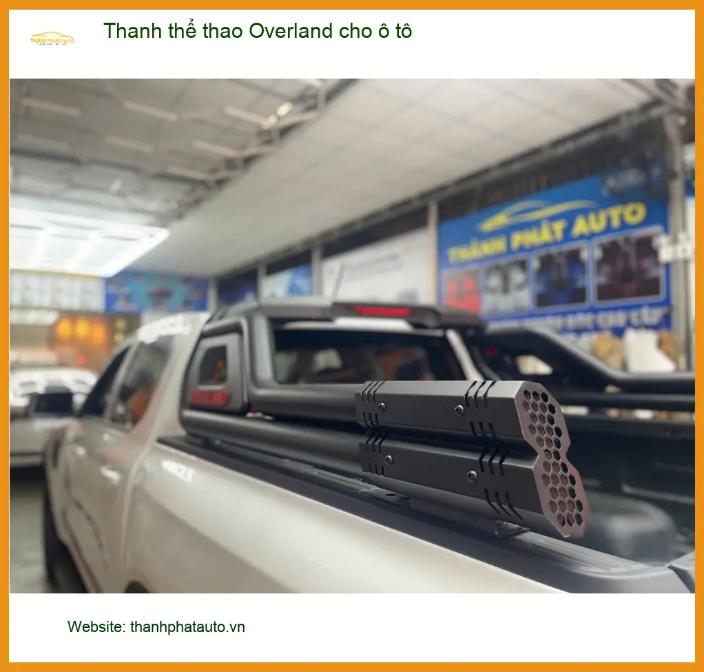 Anh Kiên lắp Thanh thể thao Overland cho Isuzu D-Max tại Thủ Đức để xe cứng cáp hơn