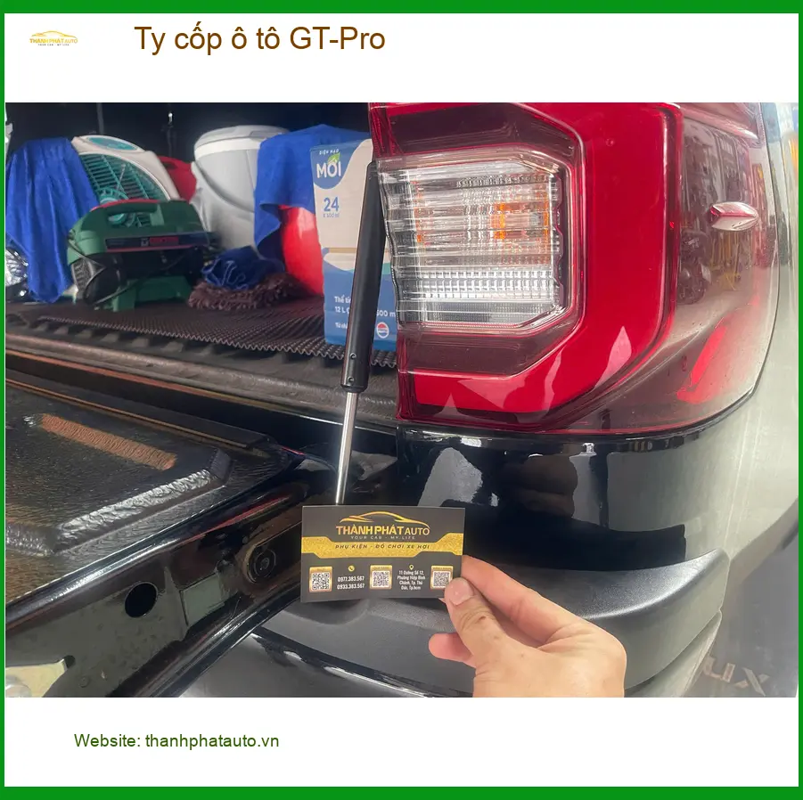 Anh Minh lắp Ty cốp ô tô GT-Pro cho Hyundai Santa Fe tại Thủ Đức ảnh thực tế 3